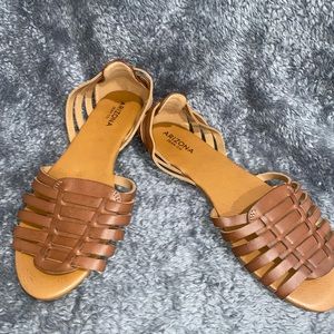 Arizona Jean Co. Brow sandals, size 7